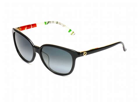 Gucci GG3635/N/F/S Asian Fit Z96/HD Sunglasses in Black 